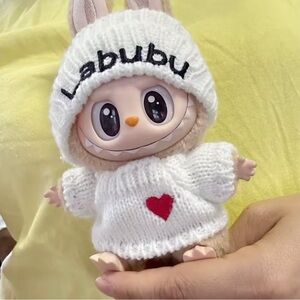 Total 100 mixed different outfits for Labubu doll